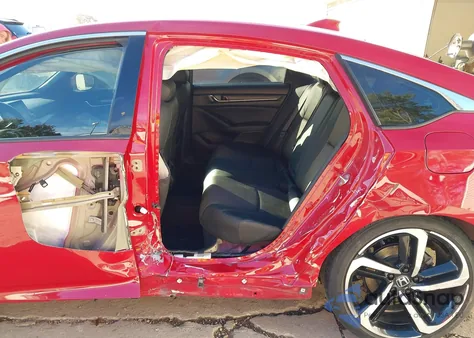 2020 Honda Accord Sport 2.0T from USA, damaged, VIN 1HGCV2F31LA019202